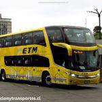 ETM FYWS74 | Marcopolo Paradiso 1800 DD - Scania K400 (2014) | Puerto Montt, 2015
