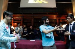 Acto de inauguración de "Corte de Cinta"