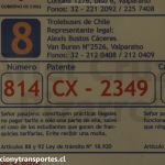 Trolebuses Valparaíso | Pullman Standard Serie 800 / CX2349 #814