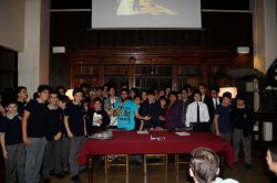 Acto de inauguración de "Corte de Cinta"