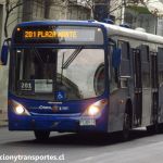 Transantiago 201 | Marcopolo Gran Viale 13.2 - Volvo B290R LE (2014) / FLXP14