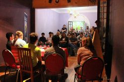 Presentación de Corte de Cinta en la sede vecinal