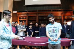 Acto de inauguración de "Corte de Cinta"