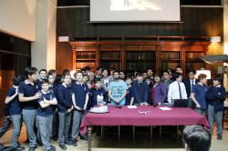 Acto de inauguración de "Corte de Cinta"