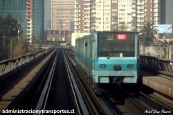 Tren NS74 3031 en la vía