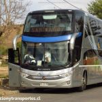 Buses Altas Cumbres DSSY95 | Marcopolo Paradiso 1800 DD - Scania K410 (2013) | Constitución, 2015