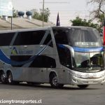 Buses Altas Cumbres HFYB76 | Marcopolo Paradiso 1800 DD - Volvo B420R (2016) | Santiago, 2017