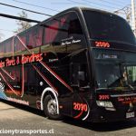 Talca París Londres CXBJ88 | Busscar Panorâmico DD S1 - Volvo B12R (2011) | Santiago, 2015