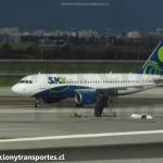Sky Airline | Airbus A319 (2005) / CC-AHE MSN 2548 | Santiago SCL, 2015