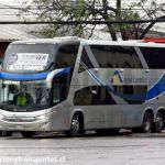 Buses Altas Cumbres GLTZ56 | Marcopolo Paradiso 1800 DD - Volvo B420R (2016) | Santiago, 2016
