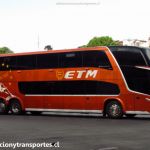 ETM JBWG63 | Marcopolo Paradiso 1800 DD - Scania K400 (2017) | Puerto Montt, 2017