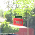 Ventana de Escape con palabra en alemán