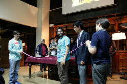 Acto de inauguración de "Corte de Cinta"