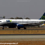 Sky Airline | Airbus A320 (1993) / CC-ADO MSN 447 | Santiago SCL, 2014