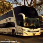 ETM HRKT62 | Marcopolo Paradiso 1800 DD - Scania K400 (2016) | Puerto Montt, 2016