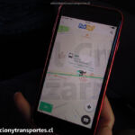 Ubicación del bus con app RedBip