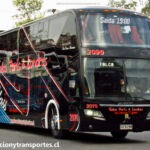 Talca París Londres CXBJ88 | Busscar Panorâmico DD S1 - Volvo B12R (2011) | Santiago, 2015