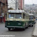 Histórico trolebús #814 de Valparaíso | Pullman Standard 43CX