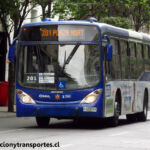 Transantiago 201 | Marcopolo Gran Viale - Volvo B7R LE (2008) / BJFD93