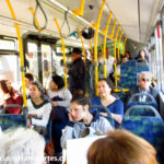 Interior Mercedes Benz Citaro C2 con pasajeros