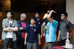 Acto de inauguración de "Corte de Cinta"