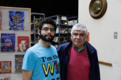 Ariel Cruz, Manuel Pérez (Profesor ALCIN)